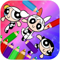 Power Girls Coloring Game