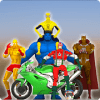 Superhero Crazy Spider Bike Stunts 2018