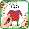 Superhero Motuuu Patloo Coloring Pages
