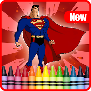 Super Heros Coloring book: all加速器