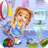 Sweet Baby Girl Cleaning Games 2018: House Cleanup
