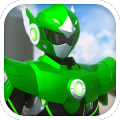 Green Miniforce Ranger Hawk