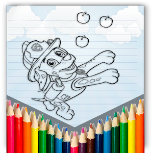 paw coloring pages patro加速器