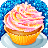 Glitter Cupcake - Trendy & Sparkly Desserts Food