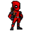 Color by Number Super Heroes Pixel Sandbox