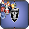 Billiards Raiders Oakland Theme