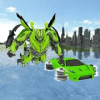 Flying Robot Car Game 2018- Flight Drive Simulator