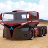 Futuristic Cargo Truck Logging: Hill Climb Driving