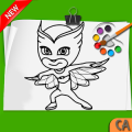 PJ Masks Coloring book - Coloring PJ Masks