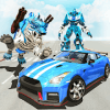 White Tiger Robot Car - US Police Transform Robot加速器