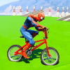 Superheroes Fast BMX Racing Challenges
