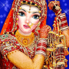 Indian Royal Wedding Bride and Groom Fashion Salon