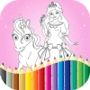 Princess Coloring Book Games加速器