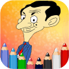 Mr.Bean Coloring Book