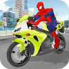 Superhero Stunts Bike Racing加速器