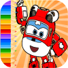 Super Wings Coloring Page加速器