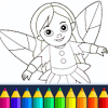 Coloring game for girls and women