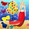 Mermaid Princess Dress up - Underwater Fashion