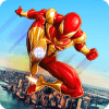 Iron Spider Hero Robot Superhero Flying Robot Game