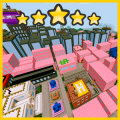 Pink City Parkour MCPE Map