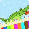 Coloring Book Alligator Pages加速器