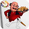 Superhero Motuuu Patloo Coloring Book