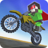 Blocky Superhero Moto Bike Sim