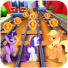 Subway Pony Run Unicorn game