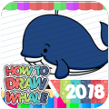 How To Draw Whale Fish 2018