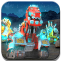 Machine Dino Jump trux Adventure Game