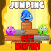 Jumping Cute Monsters