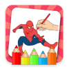 Coloring Book For Superheroes : Kids Coloring Game加速器