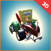 spongebob Racing Islands-Hill Car Racing Adventure