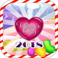 Sweet candy Valentine