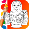 Matryoshka Coloring Book