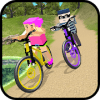 Blocky Kids BMX Cycle Racing Game