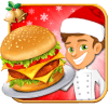 Santa Restaurant Cooking Game