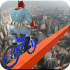 Mega Ramp Superhero BMX Stunts Bicycle Games