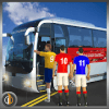 Mega Bus Transporter Sim 2018 for Football Champs