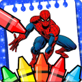 The amazing spider hero Coloring Pages加速器