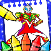 coloring UltraMan Zero Fan