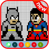 SuperPixel – Hero Coloring by Number加速器