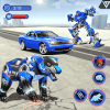 Transforming Cop Robot Car Bear Robot Animal Games