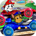 Paw Puppy extreme Car Racing Rush