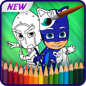 PJ-Masks Coloring book game加速器