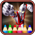 how to color ultraman zero fans