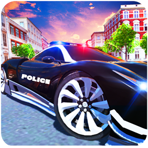警方在城市追逐小偷加速器