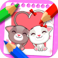 Kitty Coloring Mandala Book - Coloring Kitty Book