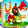 angry birds coloring book加速器