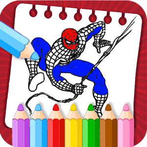 Learn to color Super Heroes加速器